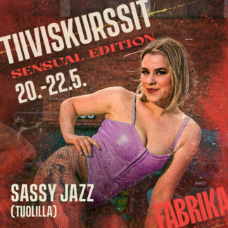 Sassy Jazz -tiiviskurssi (tuolilla) ma 20.5.