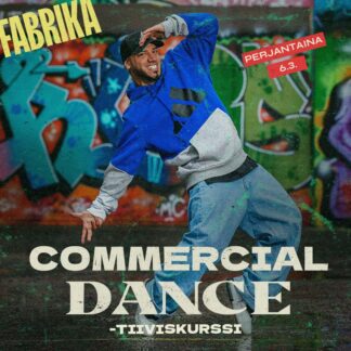 Commercial Dance -tiiviskurssi pe 6.3.