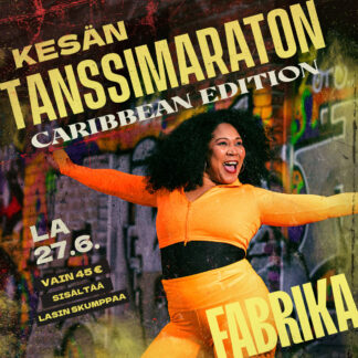 Tanssimaraton Caribbean Edition la 27.6.