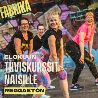 Reggaetón - Elokuun tiiviskurssit naisille