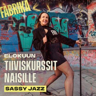 Sassy Jazz - Elokuun tiiviskurssit naisille
